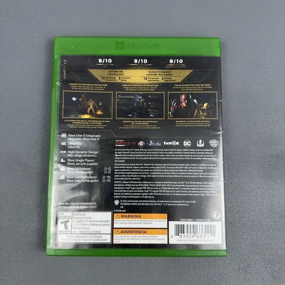 Injustice 2 Legendary Edition Xbox One